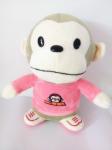 plush monkey red boys shoes hot toys for kids cheap china cartoon children