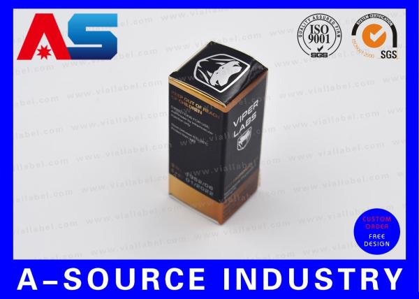10mL Holographic Peptide Box Embossing For Healthcare Packing pharmaceutical