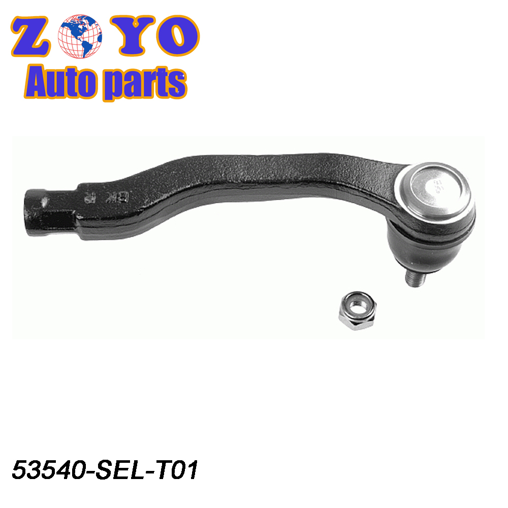 53540-SEL-T01 Car Steering System Front Adjustable Auto Tie Rod End for Honda Jazz City 03-08