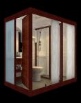 integrated bathroom suit/unit/room/cabin