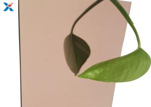 Quality CE SGS ISO9001 Acrylic Mirror Sheet Rose Gold Customized Cutting wholesale