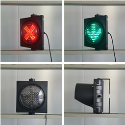 Detachable Aspect 200MM 1-Aspect RG Direction Road Traffic Light