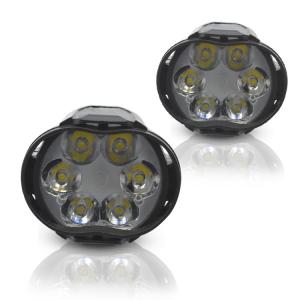 Quality 18W Spot Outside 6LED Motorcycle Auxiliary Lights wholesale