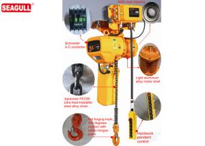 Quality Alloy Steel Electric Chain Motorized Hoist 3 Ton 50hz 220 - 460v wholesale