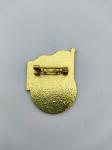 Multioccasion Metal Brooch Pin , Colour Filling Communist Enamel Pin