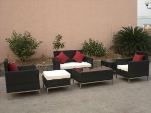 Quality 6pcs cheap garden wicker sofas wholesale