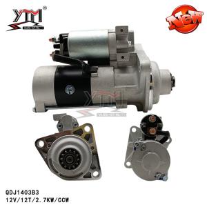Quality 12V 12T 2.7kw Engine Starter Motor CCW QDJ1403B3 1403B3 wholesale
