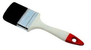 Quality Natural Fiber Black Bristle Paint Brush 40mm 70mm wholesale