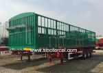 53 Foot Semi Cargo Trailers 30000kg Mechanical / Air Suspension