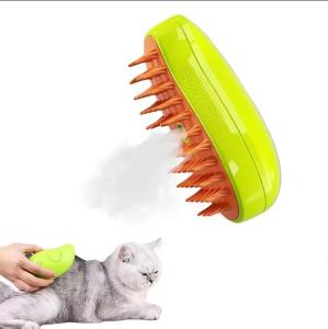 Quality wholesale factory Cleaning BrushPet cat Hair Brush Steamy Comb Cleaning Brush Misty Cat Spray Steam Brush wholesale