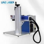 Split Fiber Laser Marking Machine for Copper Stainless Steel Working Accuracy 0