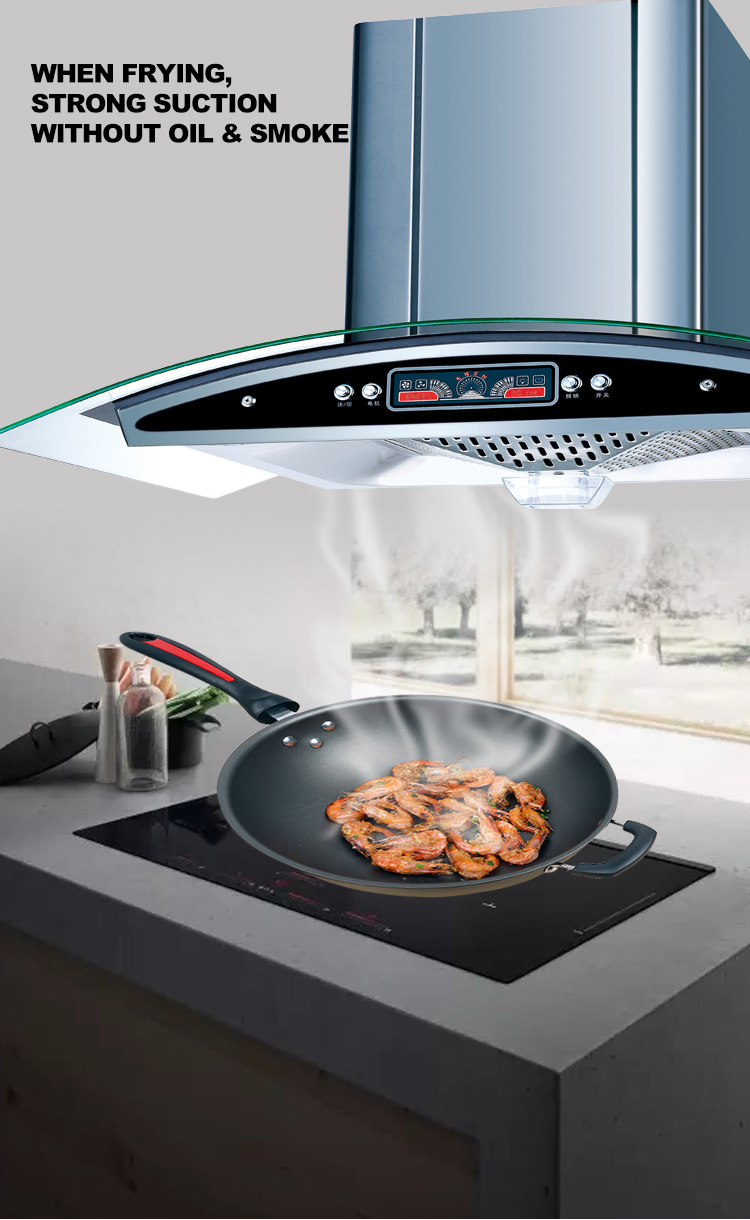 Quiet Electric Recirculating Hood 1000 Cfm Range Hood Stainless Steel Glass