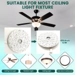 High Lumen 230V 15W 110MM 36V 3CCT Spare Part Ceiling Fan PCB Board Driver Less