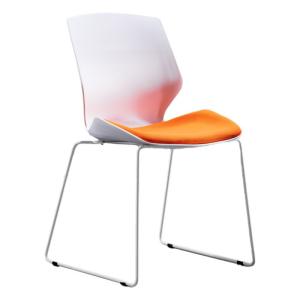 Quality Stackable Four Legs Training Office Porosity Mesh Conference Room Chair with PC Chair wholesale