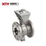 PN1.0-32.0MPa Stainless Steel V-Type Fixed Ball Valve for Pneumatic/Electric