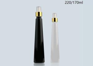 Quality 170ml / 220ml Empty PET Plastic Facial Toner Liquids Bottle With Pump Sprayer wholesale