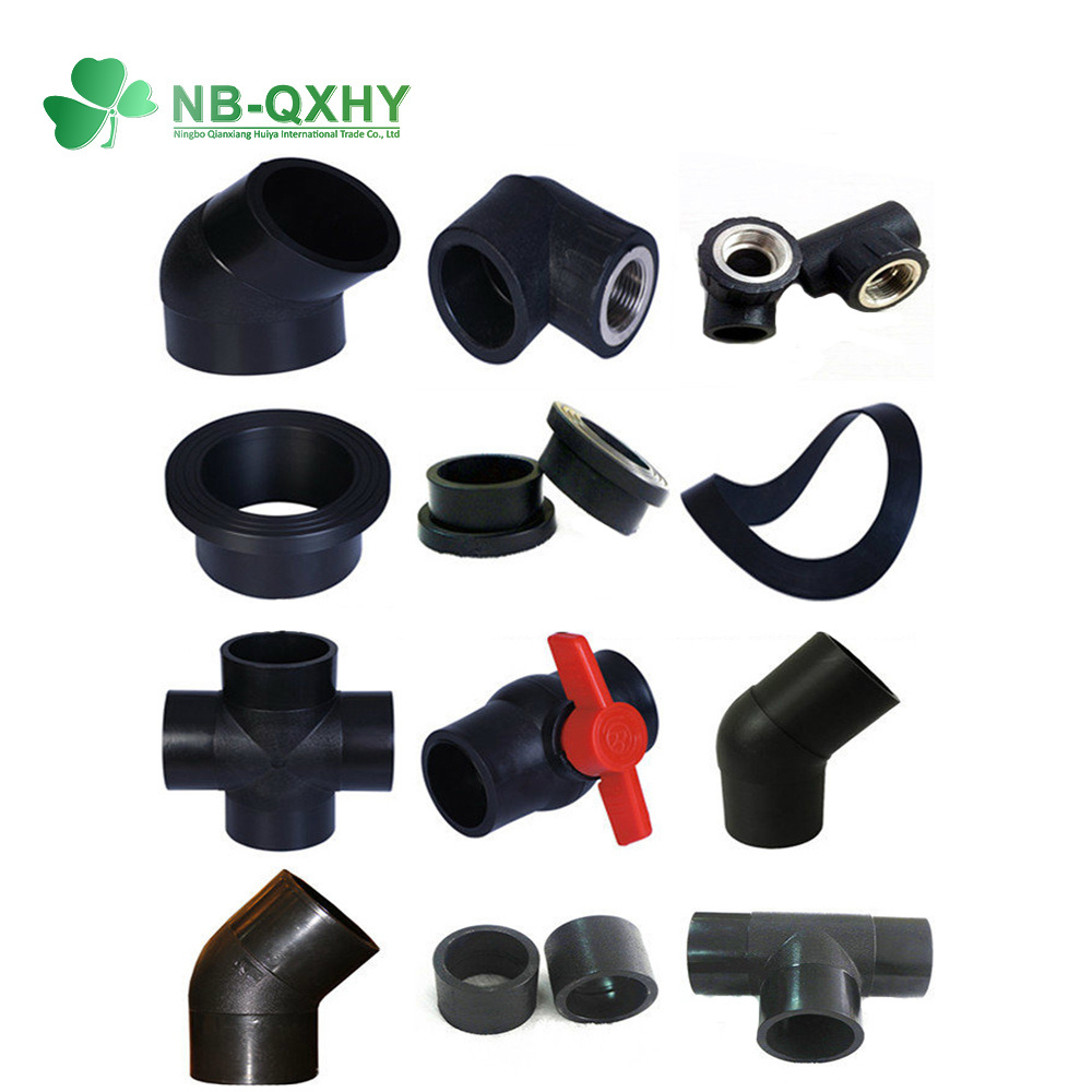 HDPE Butt Fusion Pipe Fitting 45 Degree Elbow HDPE Water Fittings