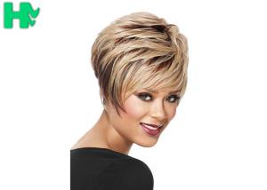 Quality 30’’ Synthetic 8 Inch Short Straight Wigs For Adult Female Adjustable Cap Size wholesale