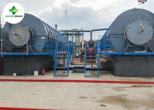 Quality Used Tyre Recycling Plant Fuel Oil Pyrolysis Machine 20 Tons wholesale