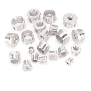 Quality Male To Female Reducer NPT Stainless Steel 201 304 316 Pipe Fittings with OEM Support wholesale