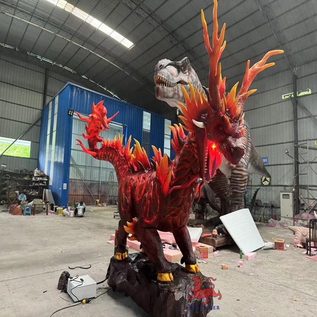 Mechanical Chinese Legendary Creature Outdoor Playground