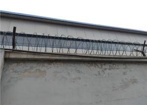 Quality Concertina Razor Tape Wire BTO 22 Razor Wire Use On Top Of Wall wholesale