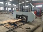 Large timber cutting saw horizontal band sawmill machine in best selling