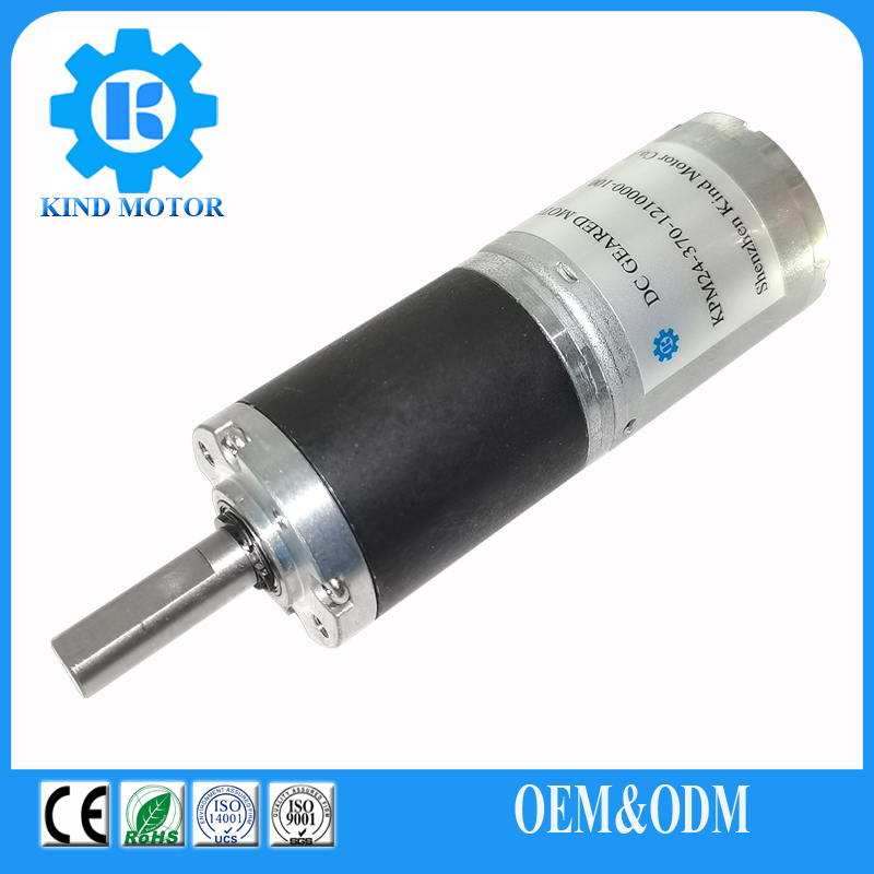 High torque low speed diameter 28mm dc 6v-24v planetary gear motor with encoder