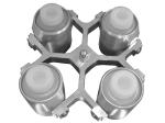5500RPM 2000ml Clinical Benchtop Centrifuge Large Capacity 5310RCF Ventilated
