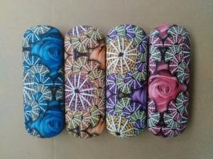 Quality Hot selling printed glasses cases-flower design printed wholesale