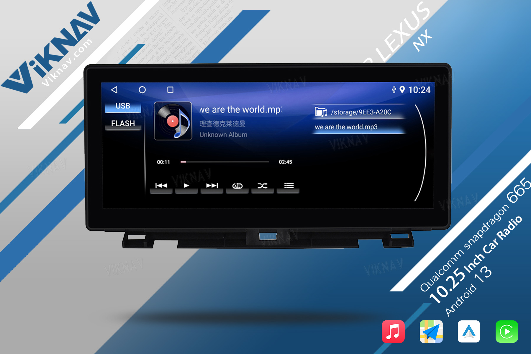 2015-2016 LEXUS NX200 NX200T Radio System Android Touch Screen Carplay