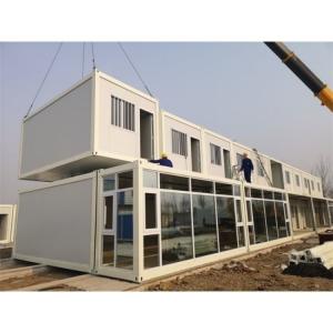 Quality Color Steel Sheet Prefabricated Luxury Modern Ready Made Modular Office Container House wholesale