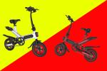 Pure Electric Collapsible Road Bike 120kgs Load , Electric Assist Bike