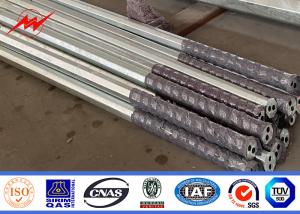 Quality 138kv Electrical Supplies Transmission Line Steel Round Power Pole With 355 Mpa Strength wholesale