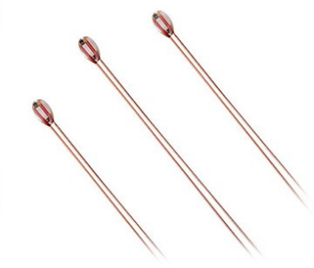 MF51 3.3K ohm 332F3970 Single Ended Glass Sealed High Temperature Resistant NTC Thermistor For Shower Head Electronic Ciga