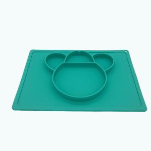 Quality Children Silicone Placemat Baby Feeding Mat Plate Fancy Food Grade Baby Mat Baby Easy Feeding Tool wholesale