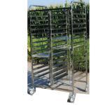 Stainless Steel Customizable Bakery Racking Trolley 304 For Bakery Fast Food