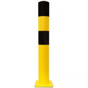 1200mm Heavy Duty Steel Bollards 1600mm Yellow Safety Bollards