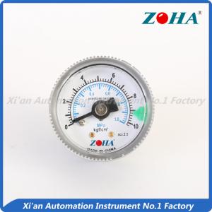 Quality Brass Tube Miniature Pressure Gauge / Setting Instruction Gas Pressure Gauge wholesale