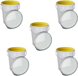 Quality 25 Litre Metal Pail Lacquered Interior UN Approved wholesale