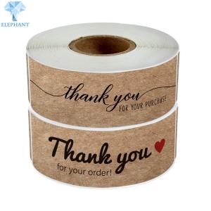 Quality Synthetic Kraft Paper Printed Self Adhesive Labels On A Roll wholesale