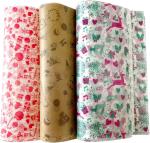 Non Smell Butter Wax Paper , Recyclable Eco Friendly Wax Wrap For Food