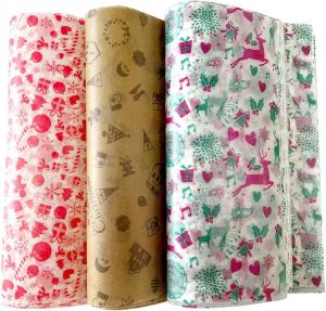 Quality Non Smell Butter Wax Paper , Recyclable Eco Friendly Wax Wrap For Food wholesale