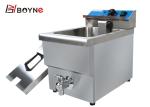 High Temperature Single Tank Fryer Fast Food Restaurant Deep Fryer