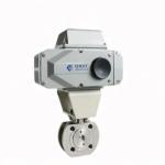 SS Electric Control Valve Flange Connection Dn15 - Dn250 Ball Valve For Water