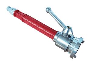 Quality Germany Type Aluminum Multipurpose Fire Hose Nozzle with Ball Valve, Jet Spray Nozzle For Fire Fighting wholesale