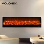 79" 200cm Long Slim Fashion Wall-set Infrared Electric Fireplace Imitative Led