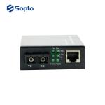 220V AC 10 100 Media Converter 1 UTP Port 1310Tx/1550Rx Wavelength