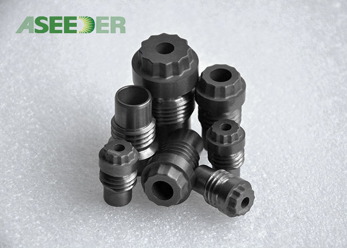 100% Tungsten Carbide Nozzle / Multi Function Cemented Carbide Wear Parts