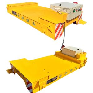 Quality Trackless Electric Railroad Track Cars 2 Ton Load Capacity 1200mm Wheelbase wholesale